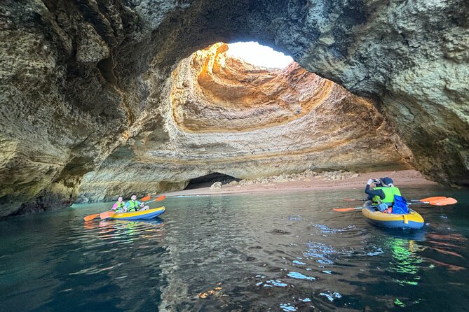 2-Hour Kayak through the Sea Caves of Benagil - Price, timing, and what you receive