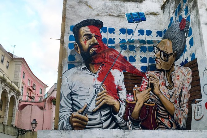 3-Hour Guided Street Art Walking Tour of Lisbon - Graça and a viewpoint with a social message