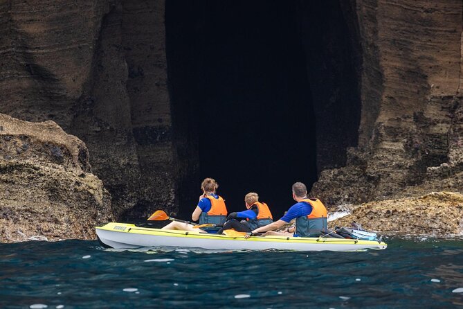 3 Hour Kayak Guided Tour in Islet of Vila Franca Do Campo - How hard is the kayaking?