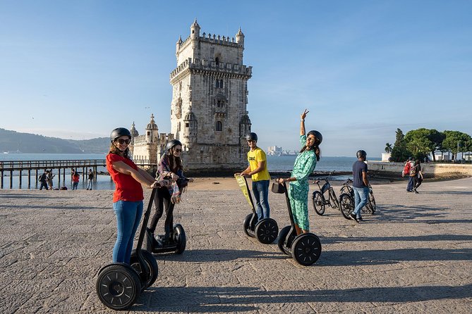 3-Hour: Segway Guided Tour along the Tagus River to Belém - Belém Tower beside the water