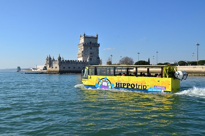 90 Minute Amphibious Sightseeing Tour in Lisbon - Belem Tower from the water