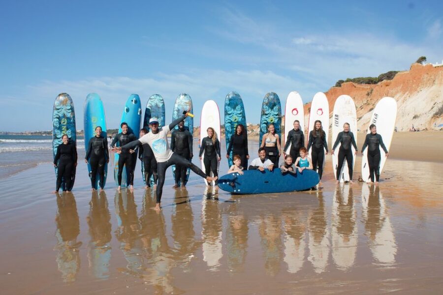Albufeira: 2-Hour Falesia Beach Surf Lesson - A two-hour lesson built from the sand up