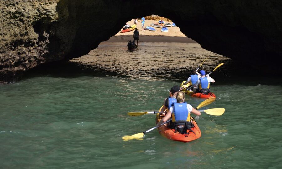 Albufeira: Algarve Kayak and Coastline Tour - Why sea conditions matter so much