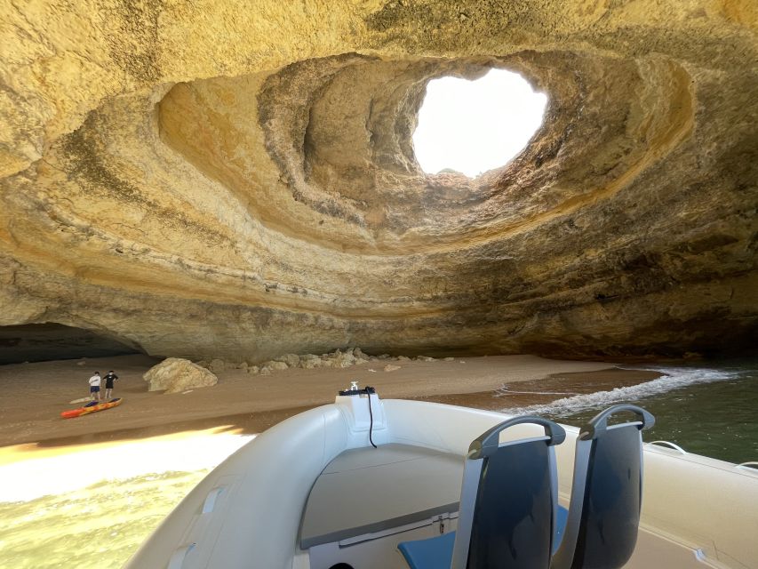 Albufeira: Benagil Cave and Dolphin Sightseeing Boat Cruise - Key points at a glance