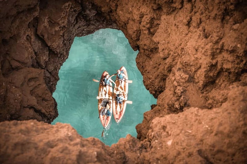 Albufeira: Caves and Cliffs Kayaking Tour - Starting from Praia do Castelo