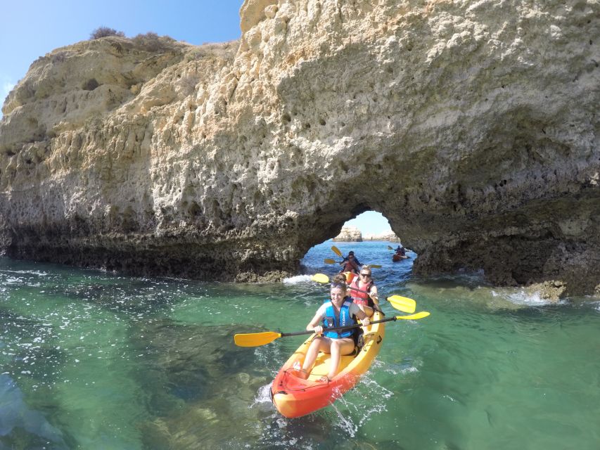 Albufeira: Caves and Cliffs Kayaking Tour - Passing Praia do Ninho das Andorinhas