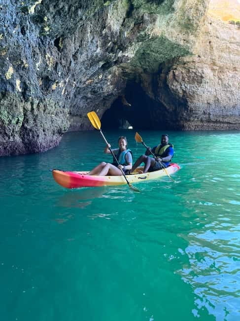 Albufeira: Caves and Cliffs Kayaking Tour - Praia dos Arrifes and the changing coastline