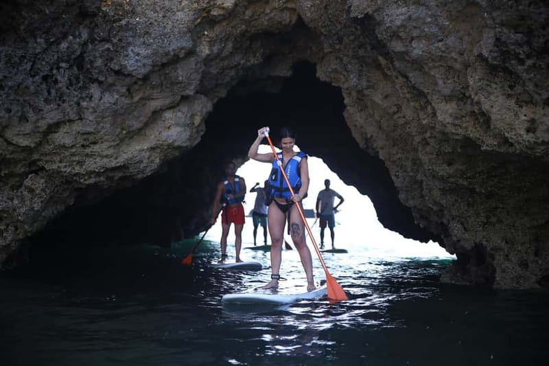 Albufeira: Caves and cliffs Paddleboarding (SUP) Tour - Key points to know before booking
