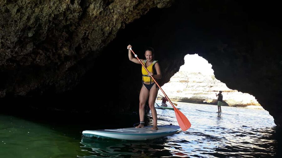 Albufeira: Caves and cliffs Paddleboarding (SUP) Tour - Why paddleboarding works so well on this stretch of Algarve coast