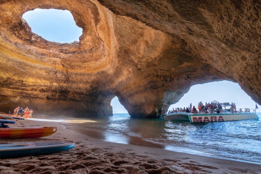 Albufeira: Caves and Coastline Catamaran Cruise to Benagil - Key points to know before you book