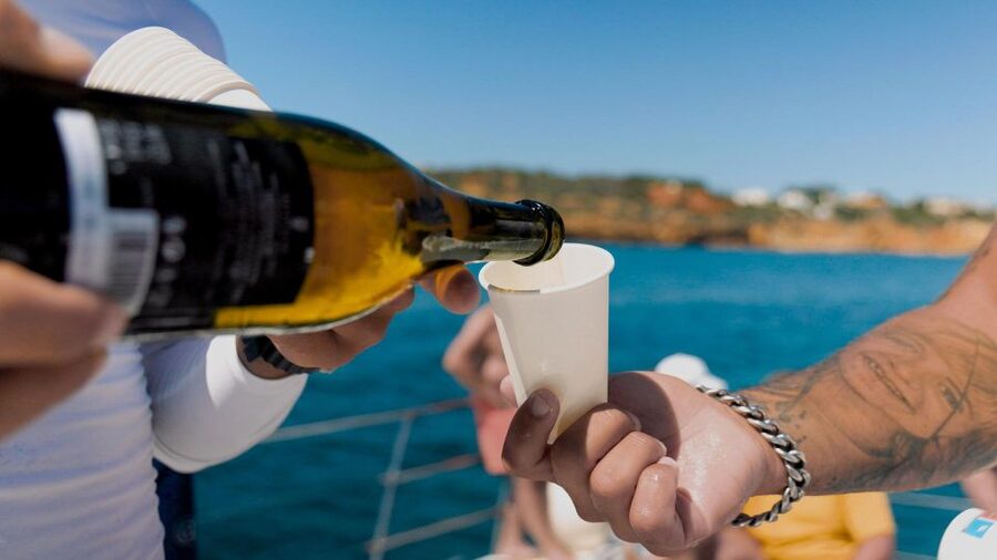 Albufeira: Caves and Coastline Catamaran Cruise to Benagil - What the crew adds to the trip