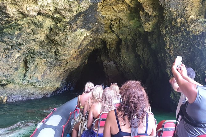 Albufeira: Dolphins and Caves Tour - Seeing Benagil Cave from the water