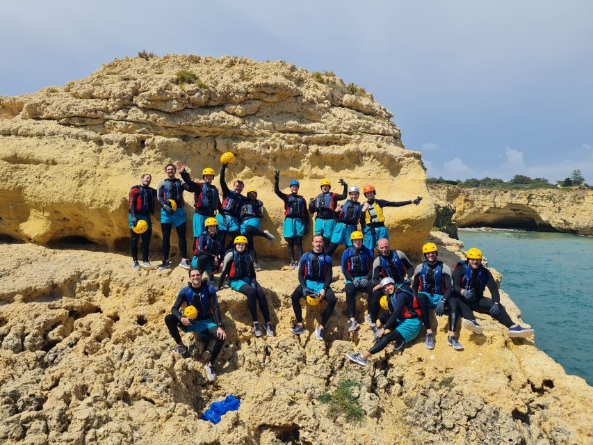 Albufeira: Guided Coasteering Tour with Cliff Jumping - Albufeira’s coast, seen from the water