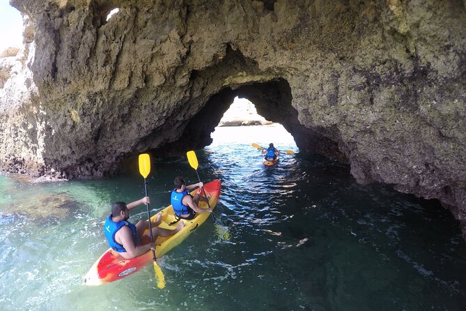 Albufeira Kayak Cave Tour – Hidden Beaches & Cliffs - Praia de São Rafael and the beach break