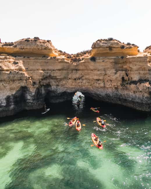 Albufeira: Kayak Tour of Hidden Caves and Secret Beaches - From the car park to São Rafael Beach