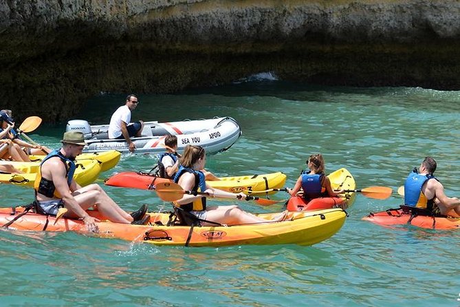 Albufeira Kayak Tour – Relaxing Trip with 2 Guides - From Albufeira Marina to Praia do Castelo