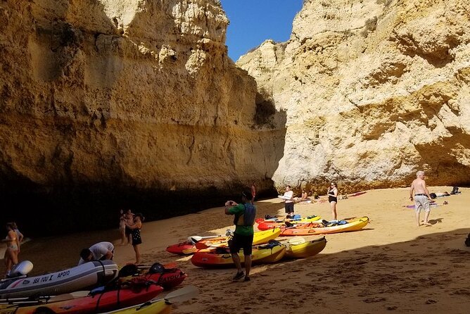 Albufeira Kayak Tour – Relaxing Trip with 2 Guides - What the two-and-a-half-hour route feels like