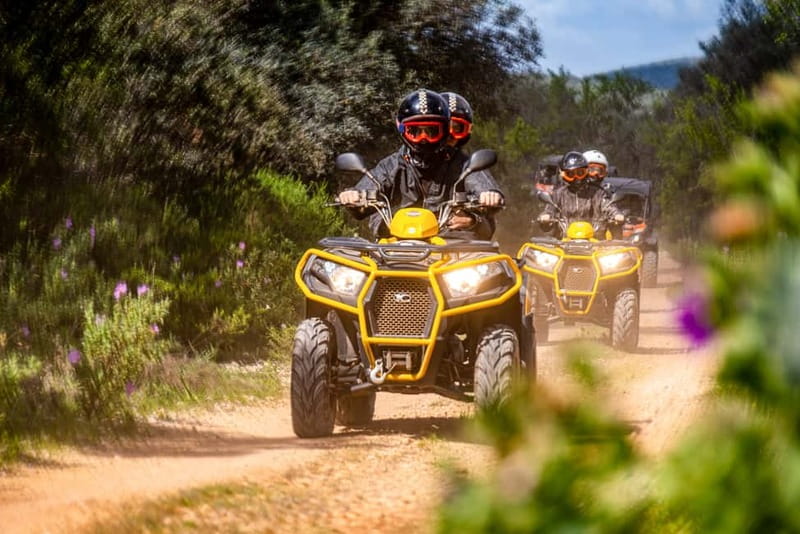 Albufeira: Off-Road Quad Tour 90-Minutes - What the ride feels like for first-time drivers