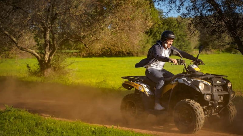Albufeira: Off-Road Quad Tour 90-Minutes - A break at Açude do Moinho de Alferes