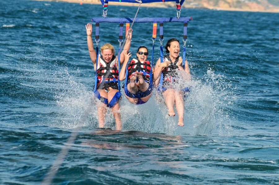Albufeira: Single, Double or Triple Parasailing Tour - Single, double, or triple parasailing