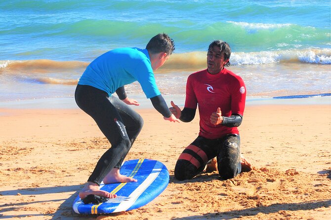 Albufeira: Surf Lesson - Why Praia da Galé works for a first surf lesson