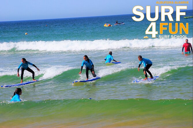 Albufeira: Surf Lesson - The beach, crowds, and changing surf conditions