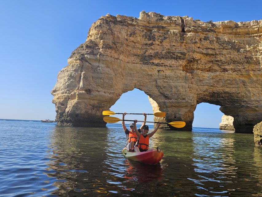 Algarve: 2-Hour Benagil Kayak Rental - Along the way to Marinha Beach
