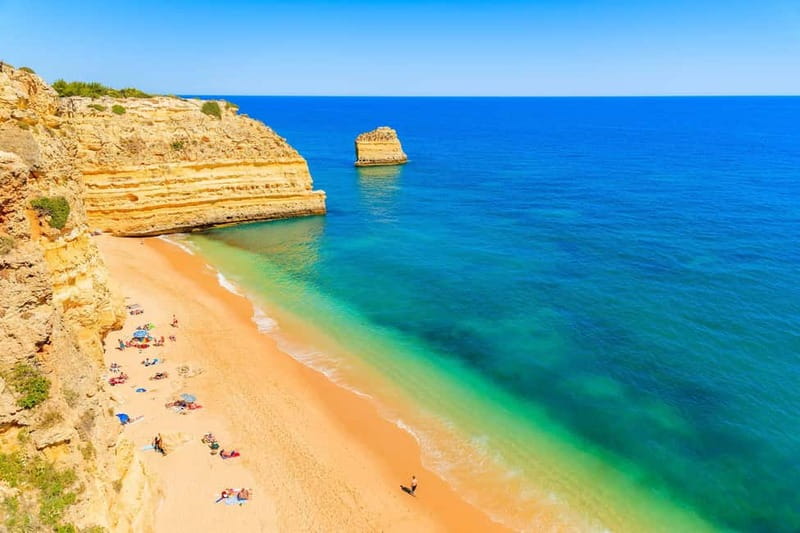 Algarve Adventures from Lisbon + Benagil Cave Boat Tour! - Ponta da Piedade turns the coast into sculpture