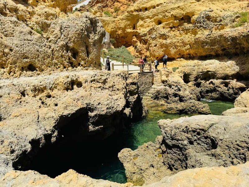 Algarve Adventures from Lisbon + Benagil Cave Boat Tour! - Algar Seco and Boneca Cave add a wilder walk