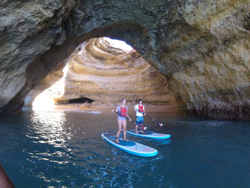 Algarve: Benagil Caves SUP Tour since 2016 - GoPro photos without risking your phone