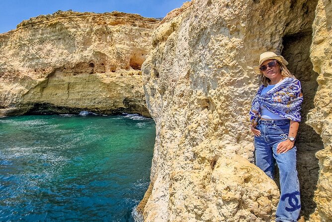 Algarve Private Tour from Lisbon with Benagil Caves Boat Trip - Portimão Marina and the shared boat