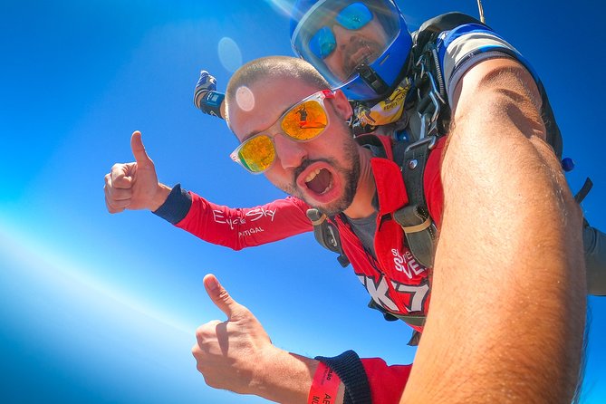 Algarve Tandem Skydive 10.000ft - Arriving at Skydive Seven Near Alvor