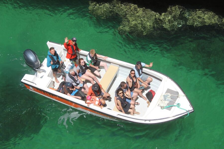 Armação de Pêra: Guided Boat Tour of Benagil's 15 Best Caves - Praia da Cova Redonda and Praia da Marinha