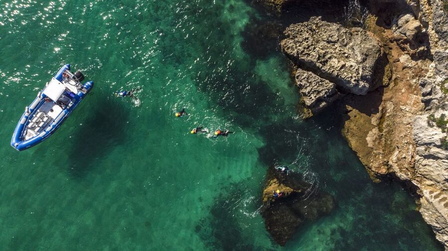 Arrábida: Setubal, Sesimbra Coasteering & Speedboat Tour - Wildlife, geology, and the human side of the park