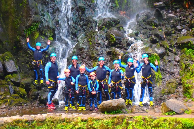 Azores Canyoning Adventure in São Miguel - Half-day - A smart sequence of zip line, slide, jumps, and rappel