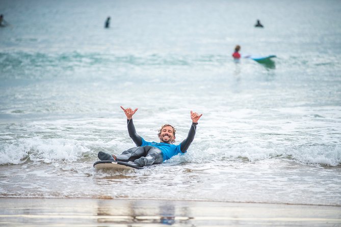 Beginner Surf Lesson at the Beautiful Algarvian West Coast - Starting at the Algarve Watersport base