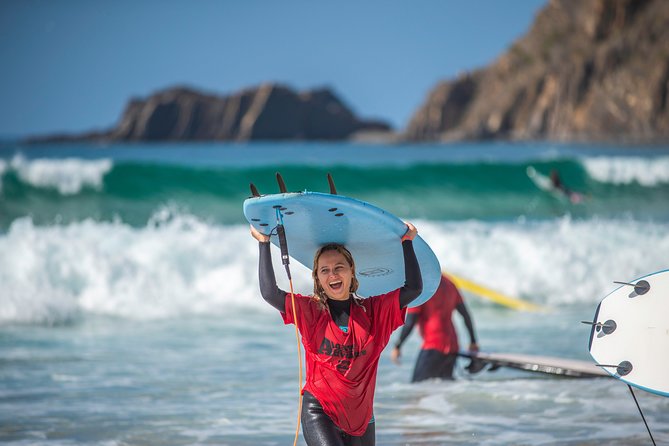 Beginner Surf Lesson at the Beautiful Algarvian West Coast - The drive to the west coast beaches
