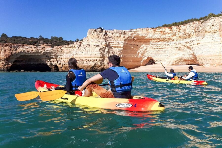 Benagil: Benagil Caves and Secret Spots Guided Kayaking Tour - Key points to know before booking