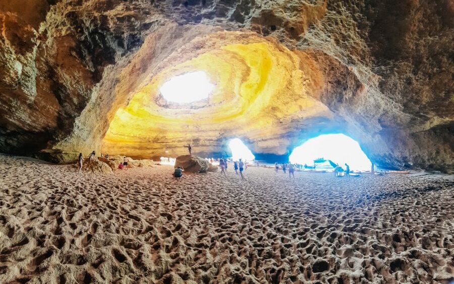 Benagil: Benagil Caves and Secret Spots Guided Kayaking Tour - Praia da Marinha and the second hour