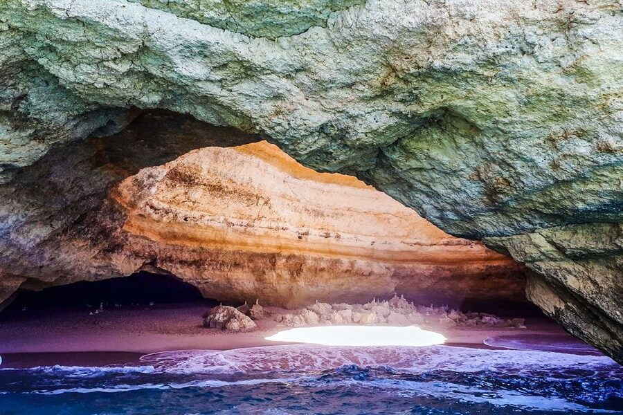 Benagil: Benagil Caves and Secret Spots Guided Kayaking Tour - Starting at Benagil Beach