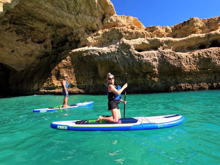 Benagil: Benagil Caves Guided Kayak Tour with Free 4K Photos - Paddling to the first caves and secret stops