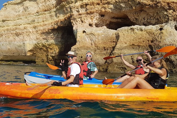 Benagil Cave - Sunrise or Sunset Kayak Tour (Small groups) - The view toward Praia da Marinha