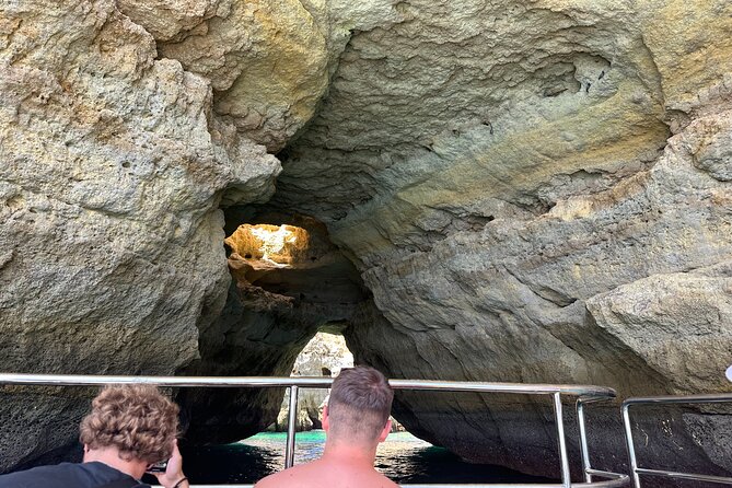 Benagil Caves & Coast from Portimão on an Eco-Friendly Catamaran - Farol de Alfanzina and the sea caves
