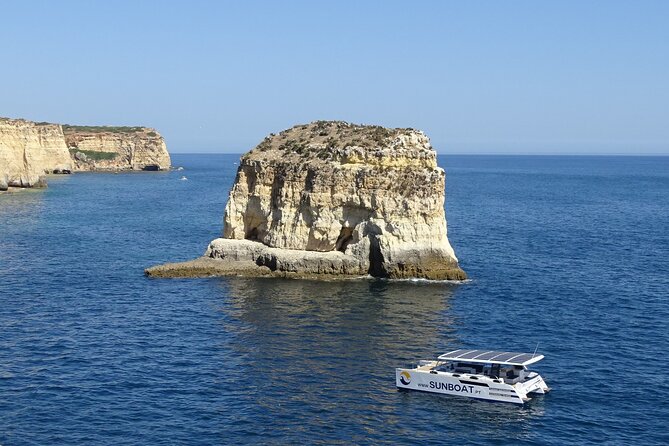 Benagil Caves & Coast from Portimão on an Eco-Friendly Catamaran - Entering Algar de Benagil