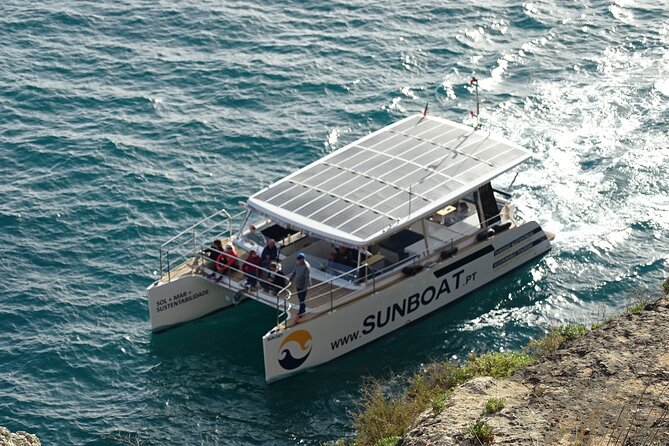 Benagil Caves & Coast from Portimão on an Eco-Friendly Catamaran - A possible swim after the cave