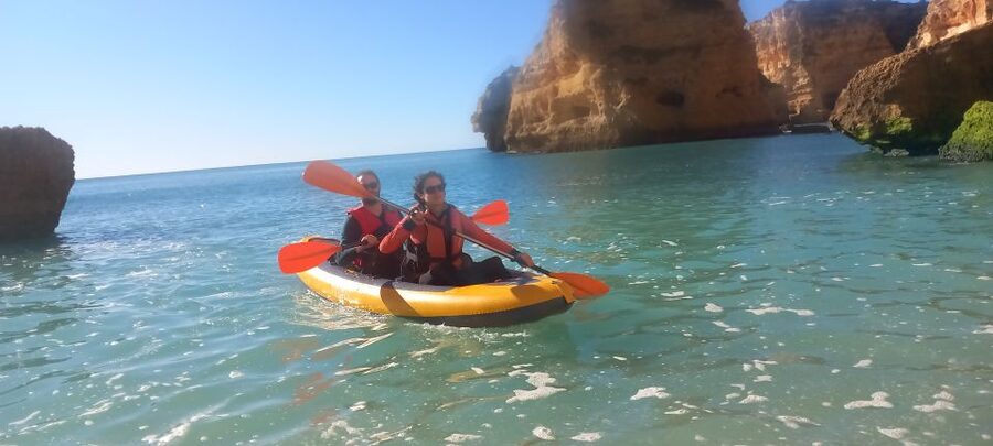 Benagil Caves: Kayaking Tour with a Local Guide - Smaller caves, rock formations, and a swim