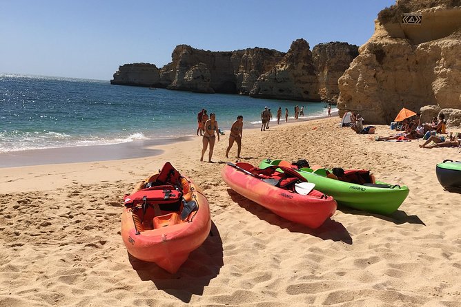 Benagil caves's kayak tour - Stop three: the return to Praia da Marinha