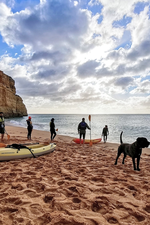 Benagil: Guided Kayaking Tour to the Benagil Cave - The caves are the star, but nature sets the schedule