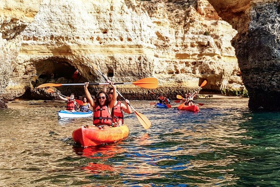 Benagil: Guided Kayaking Tour to the Benagil Cave - Guides add more than basic supervision