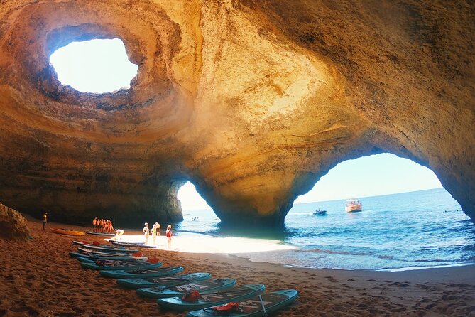 Benagil Kayak Guided Tour Secret Beaches and Caves 2h - Algar de Benagil, the famous stop